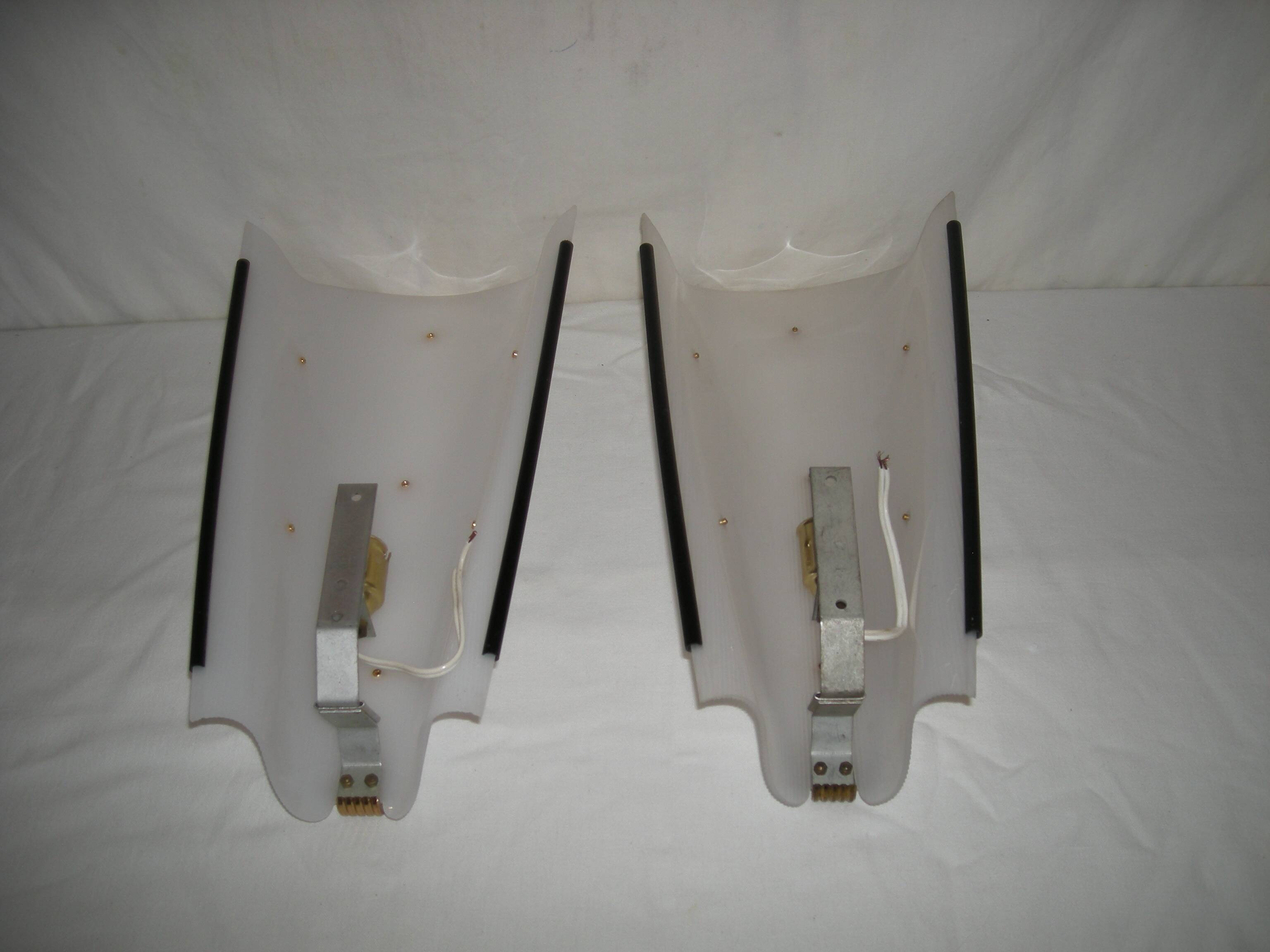 pair of wall lights from the 50s