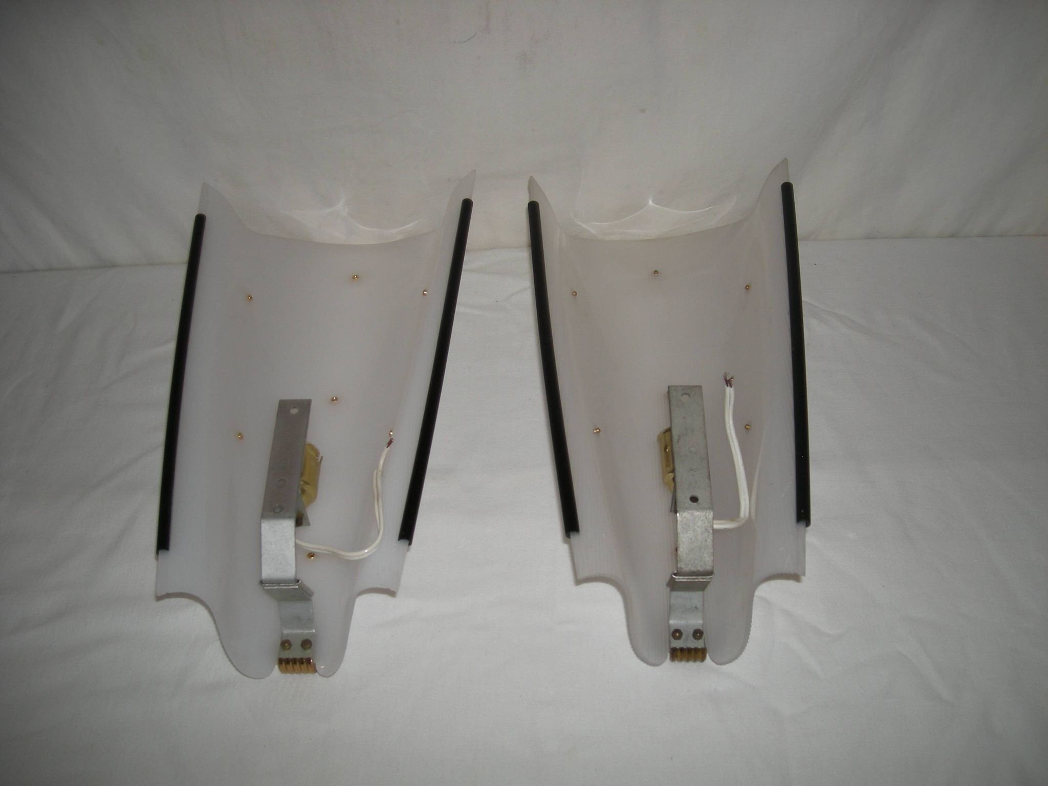 pair of wall lights from the 50s