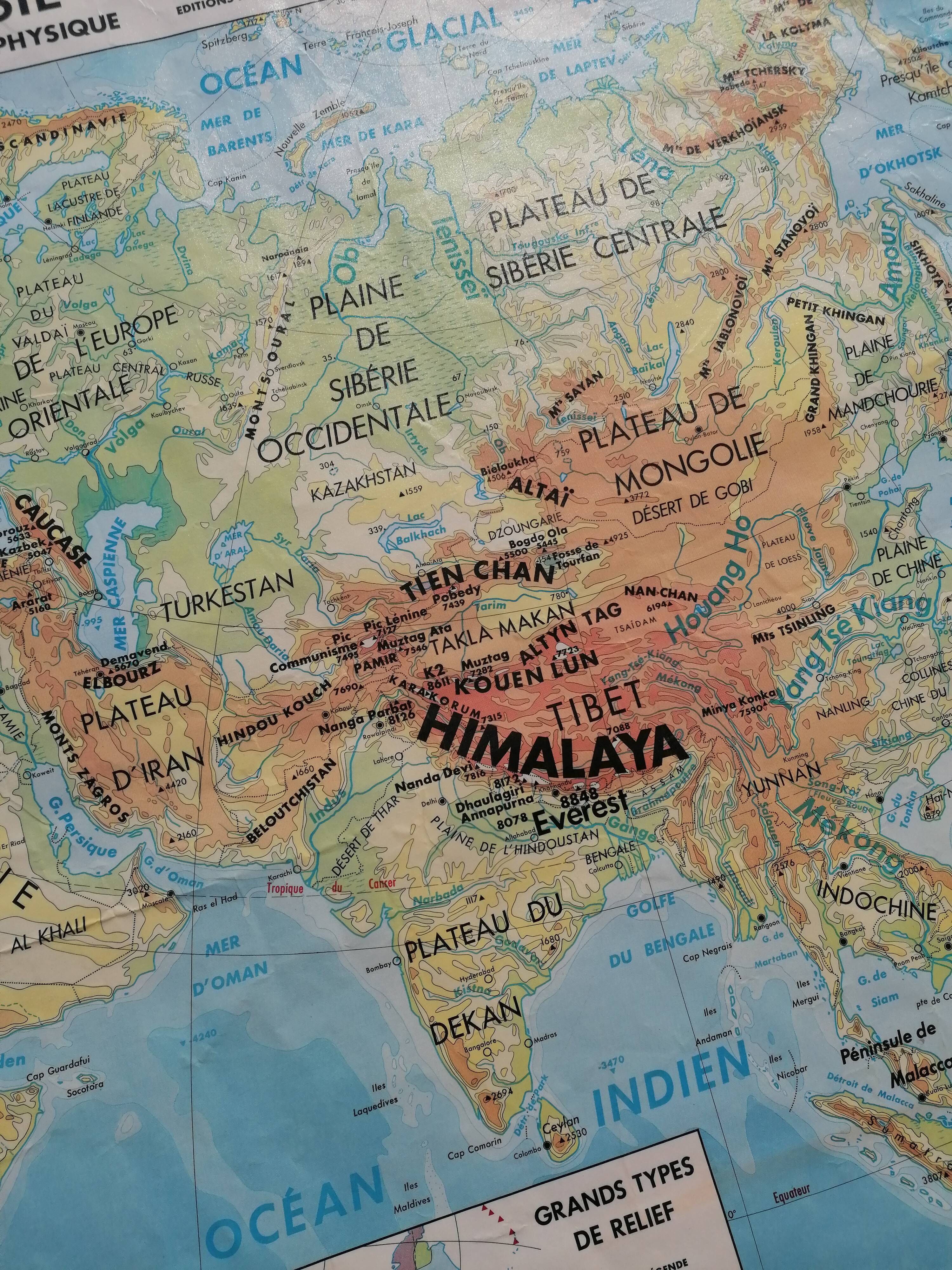 Old vintage Asia Agricultural and Physical MDI card