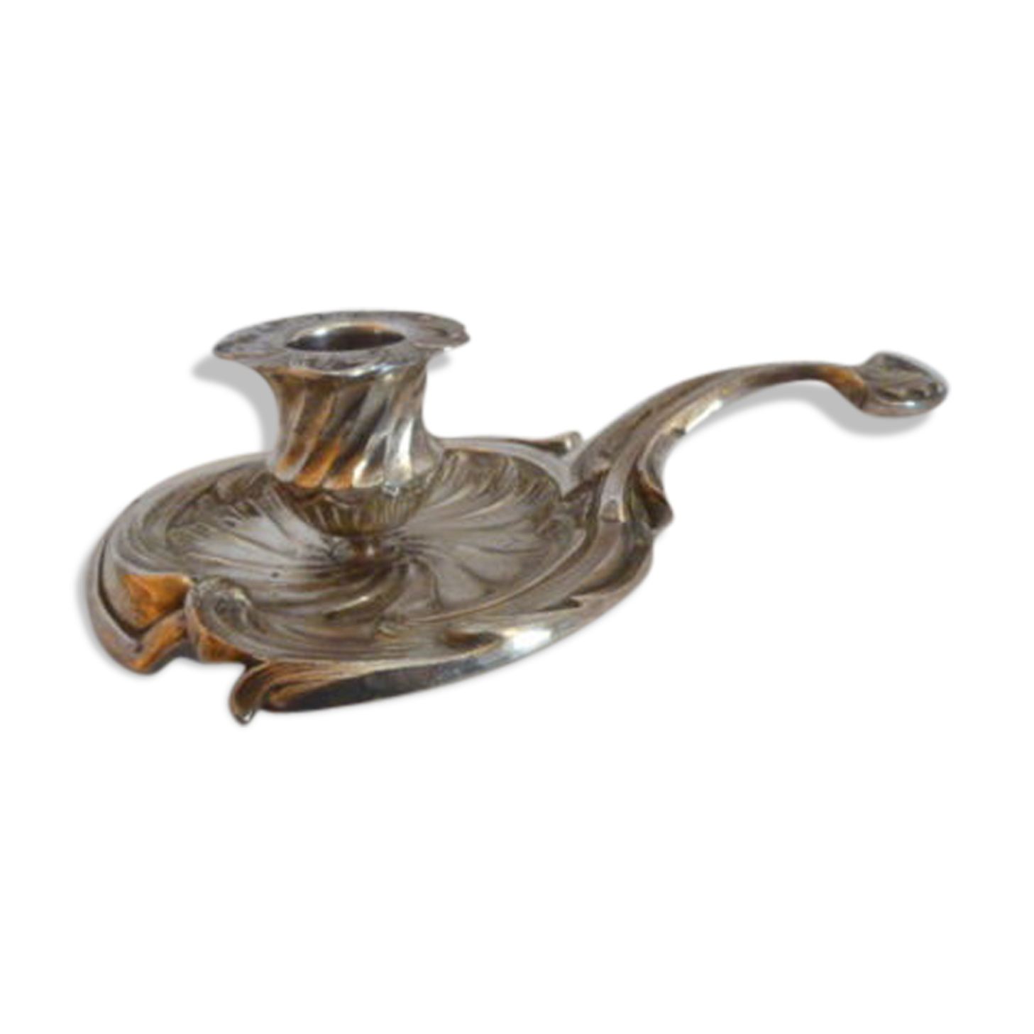 Boost candlestick style Louis XV silver Gallia