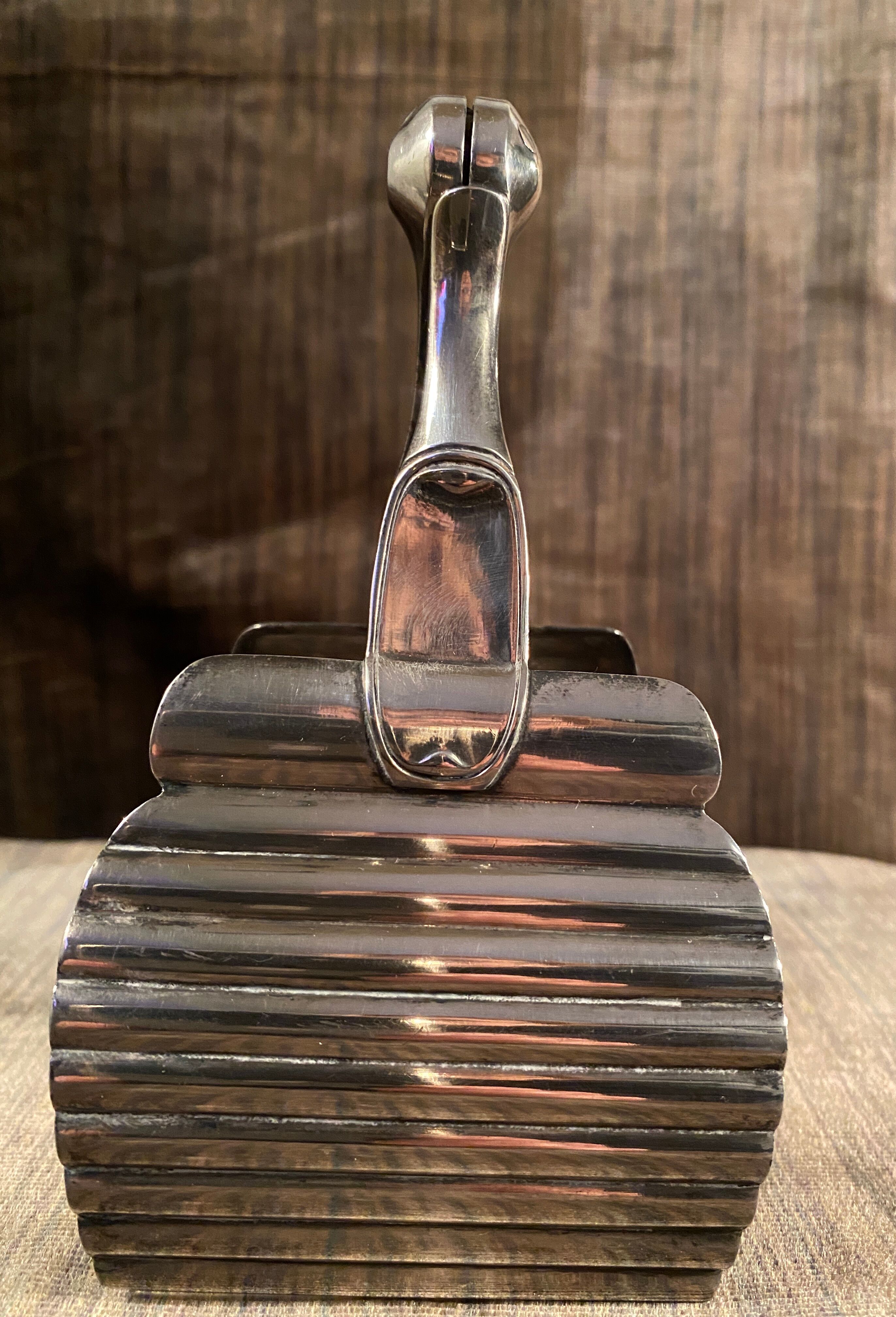 Christophe silver metal asparagus pinch