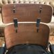 Office chair 1970 Stoll /Giroflex in black leather by Karl Ditter