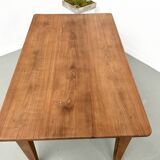 Solid walnut desk, 1950