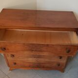 Walnut chest of drawers 1950