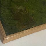 HST painting "Country House" German early 20th century