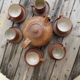 13 piece stoneware coffee/tea set