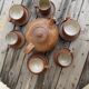 13 piece stoneware coffee/tea set
