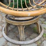 Salon de jardin en rotin