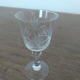 Duo of liqueur glasses