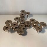 7 modular candle holders varying nagel 1970