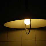 "Up and down" steel enamelled red 1980s hanging