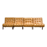 Canapé modulaire en cuir