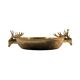 Mid-century Modern brass deers centerpiece / bowl, France 1970s