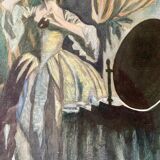 The masquerade, mixed technique, nineteenth century
