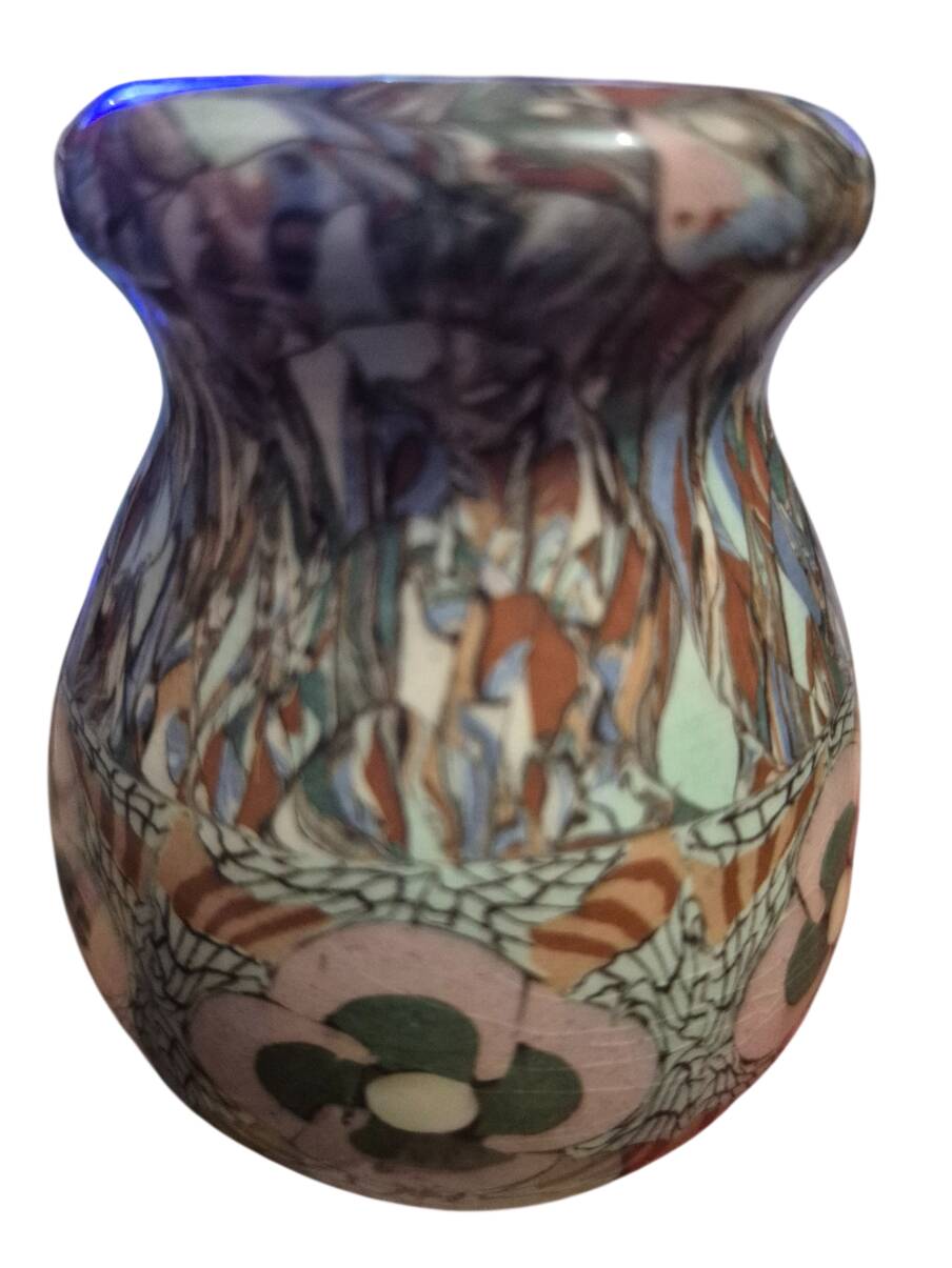 vase signed Jean Gerbino Vallauris
