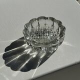 Small glass ashtray in the shape of a flower France Reims Brand MO