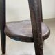 Brutalist and industrial worker's stool, Italy, 1900s