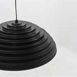 Set of 2 vintage hanging lamps Martinelli 1970s