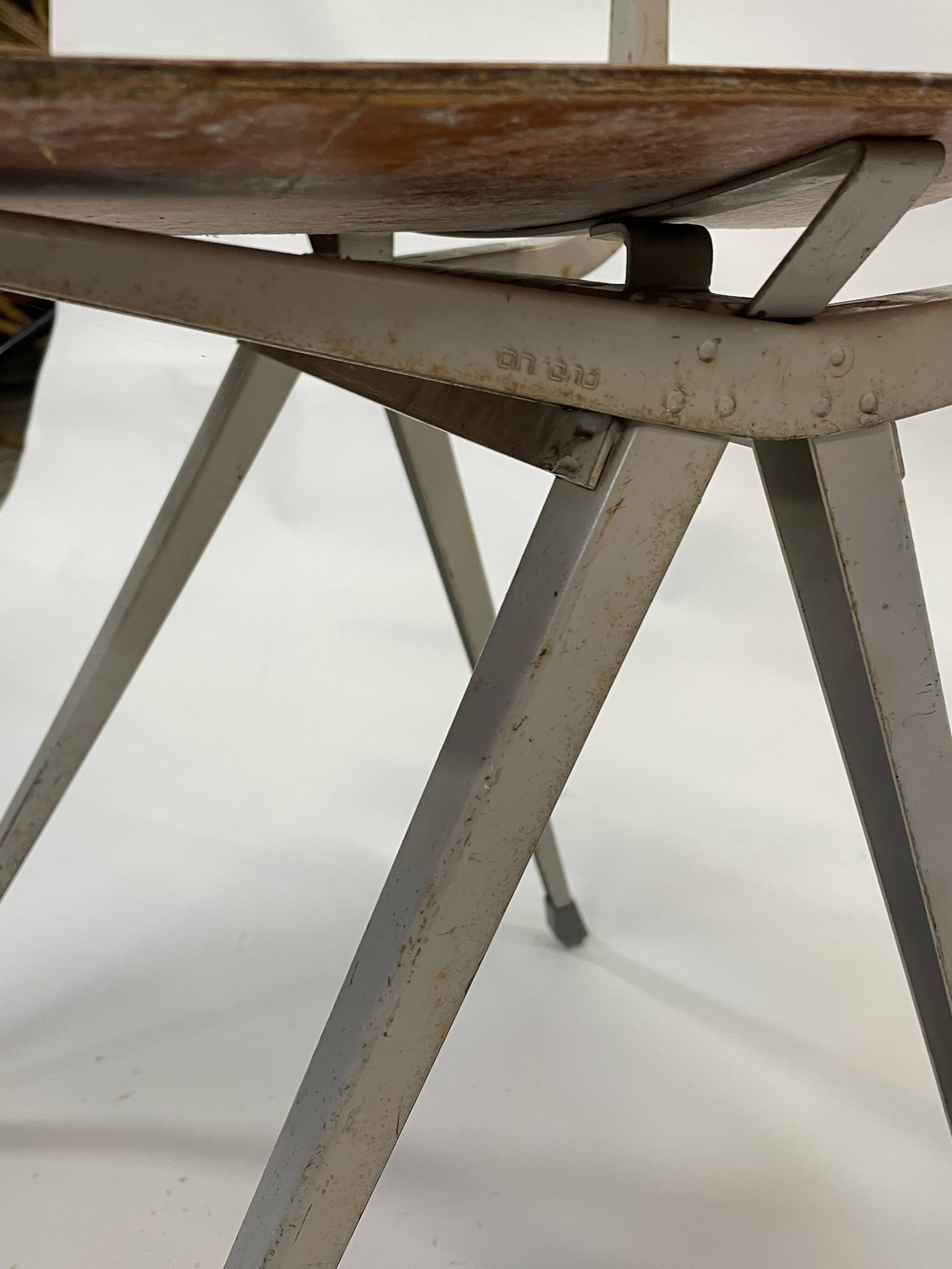 Dutch Result Chairs by Friso Kramer for Ahrend De Cirkel, 1960s, Set of 4