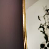 Miroir laiton doré 53 cm
