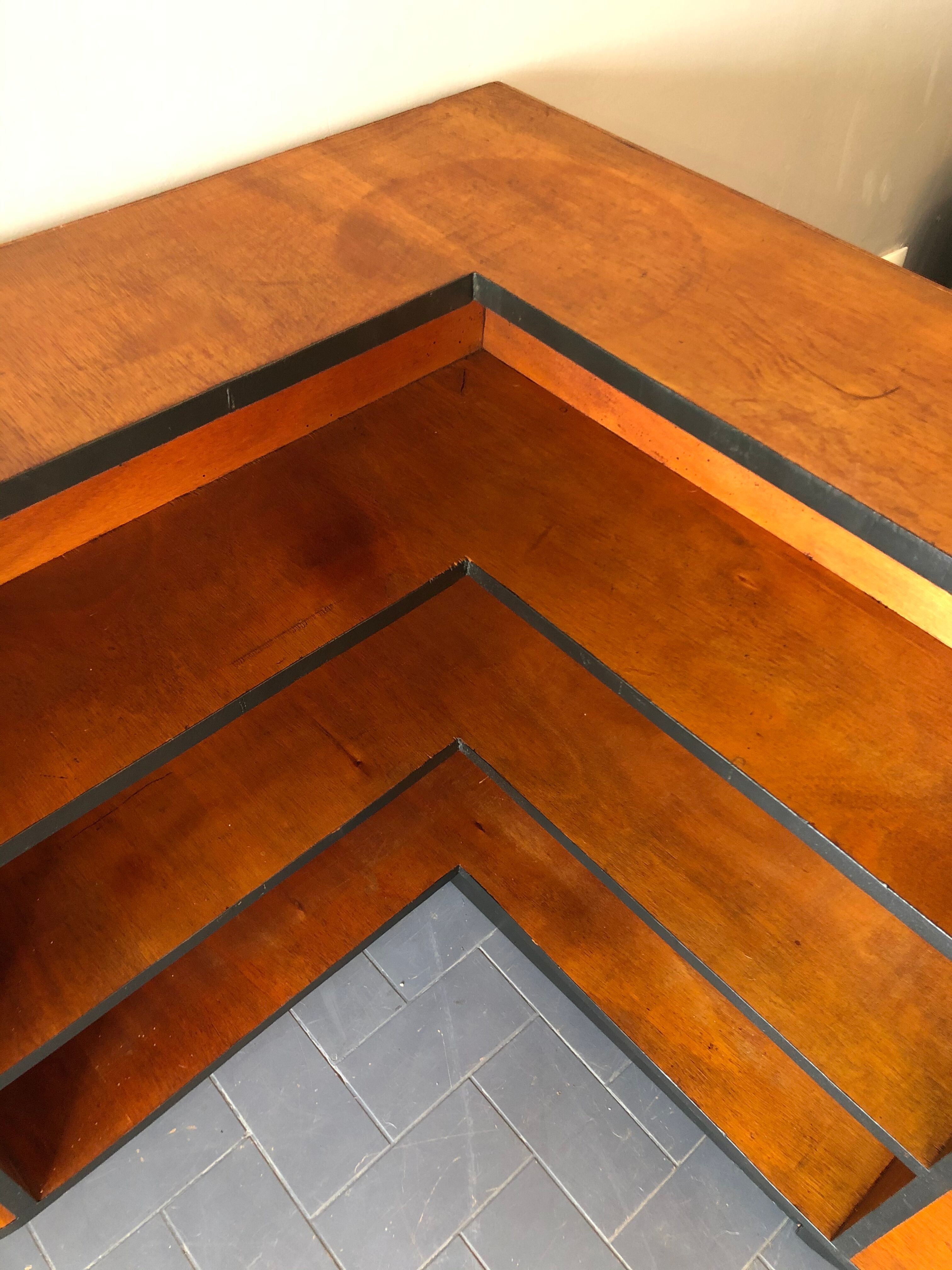 Vintage corner shelf