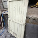 19th-century solid oak barn door