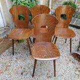 Set of 4 Baumann chairs