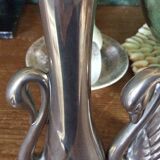 Duo of vases "swan"