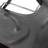 Seventies leather grasshopper lounge object by Sonja Wasseur