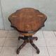 Napoleon III walnut burl table