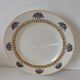 Round plate Longwy Art Deco