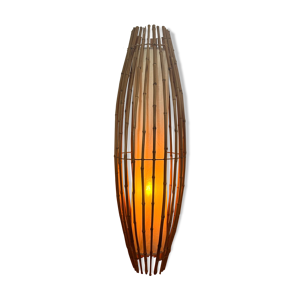 Lampadaire bambou