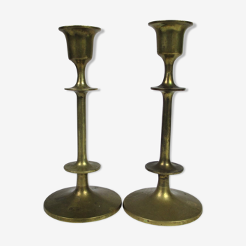 Pair of Candleholders, 1970s