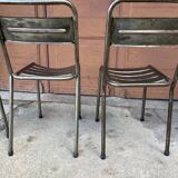 Industrial style table and chairs