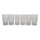 Italian aperitif or water glasses from the 1980s.
