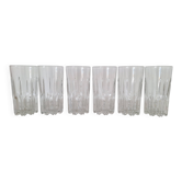 Italian aperitif or water glasses from the 1980s.