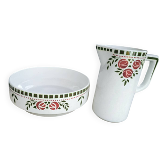 Pitcher and basin