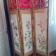 Paravent en bambou decor asiatique