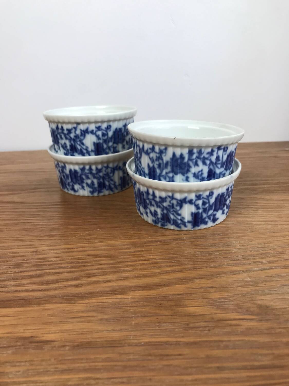 4 ramekins from the Pillivuyt factory, Country Style decor
