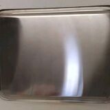 Motta - Rectangular Stainless Steel Tray with Handles