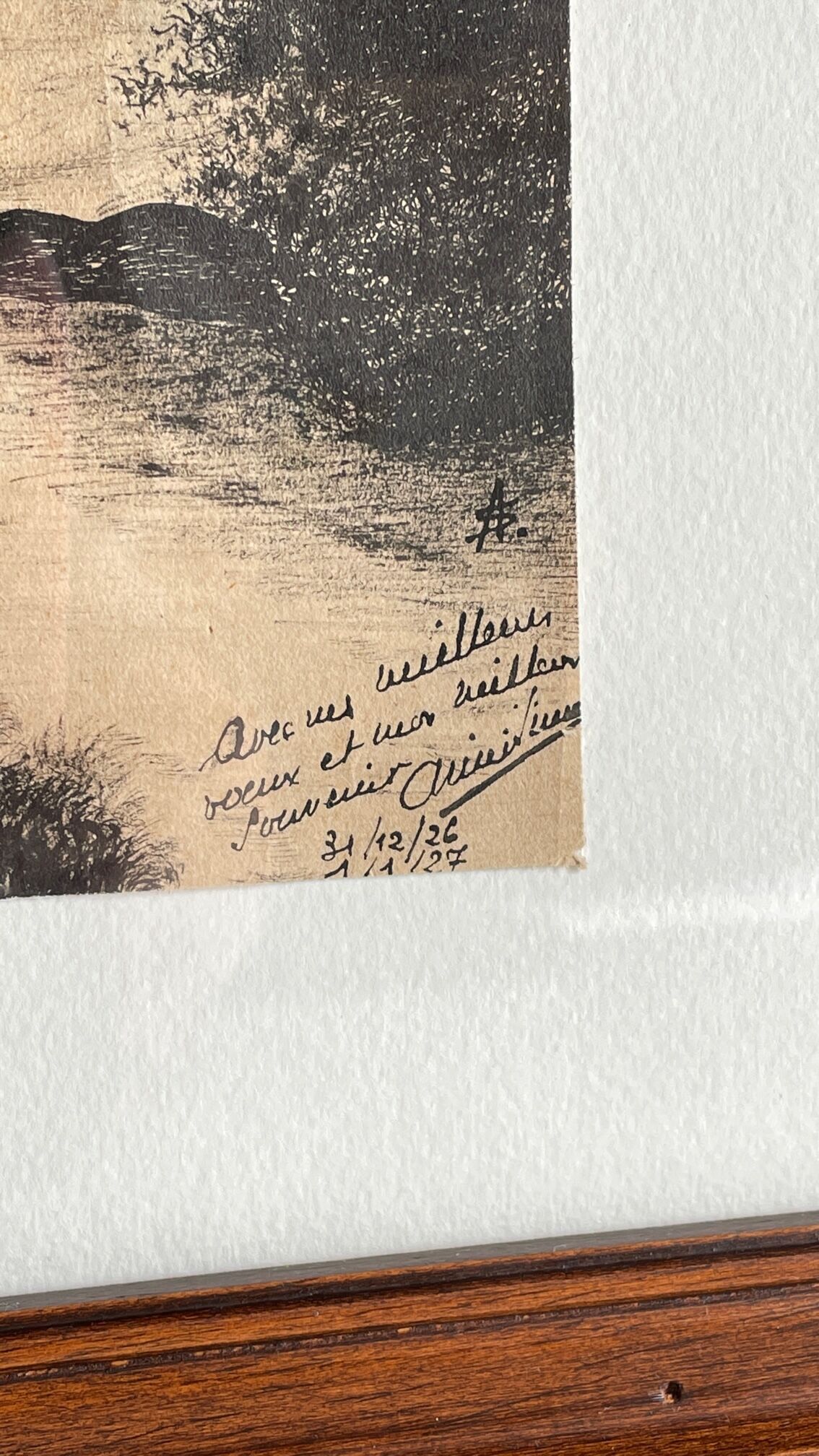 Indian ink painting on paper 1927