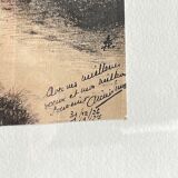 Indian ink painting on paper 1927