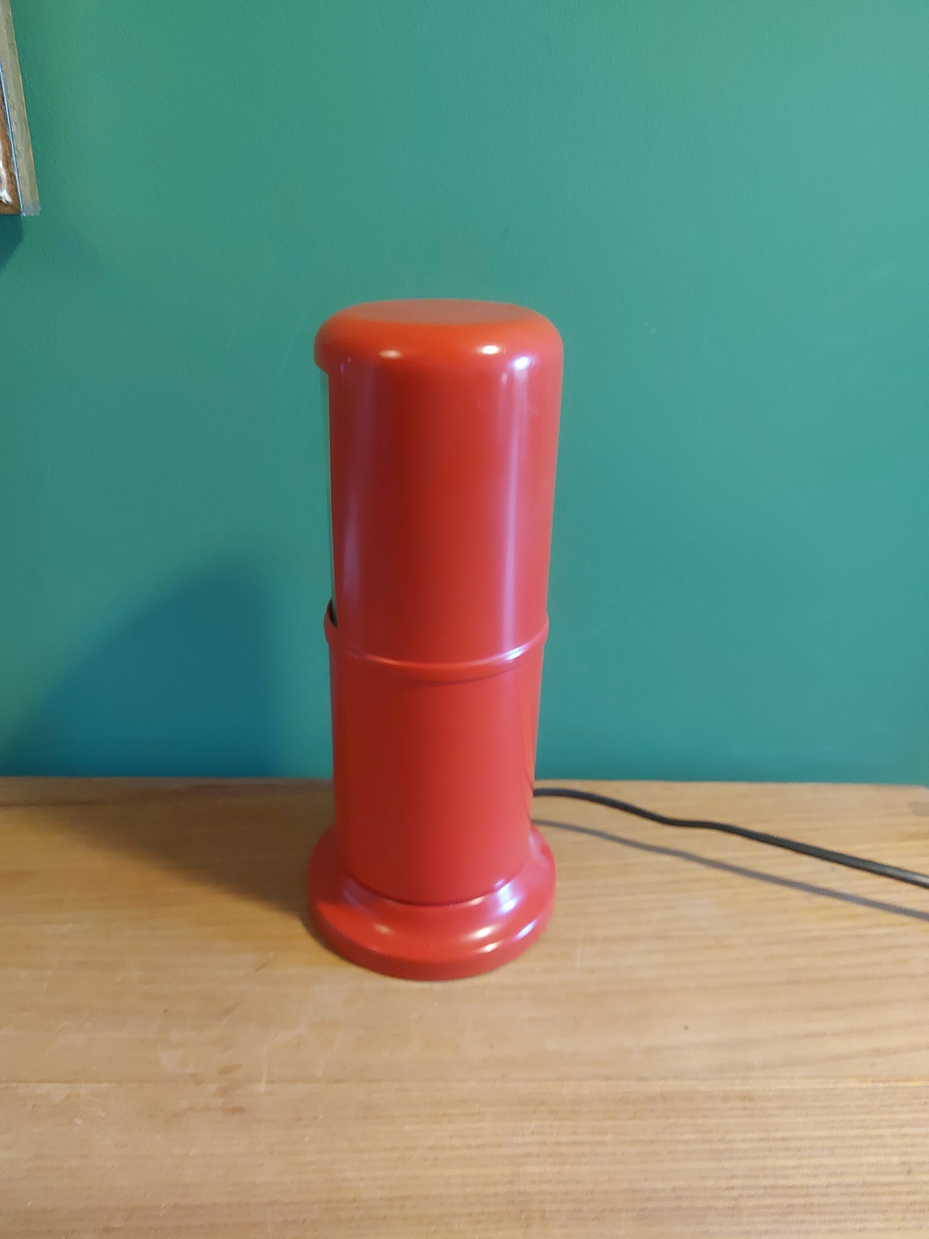 Vintage metal lamp 1980