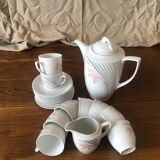 Pastel porcelain coffee service