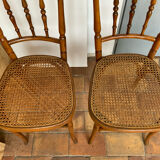 Pair of chairs bistrot