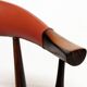 Eight Danish Cow Horn "Model 12" Chairs in Rosewood by Johannes Andersen