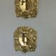 Pair of Mid-Century Swedish Brass Sconces