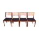 Set of 4 vintage dining chairs by Victor Wilkins for G-Plan, 1960s