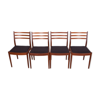 4 chaises vintage par Victor Wilkins pour G-Plan années 1960