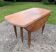 Grande table Six Pieds volets XIXe en noyer massif Ø120 extensible 330